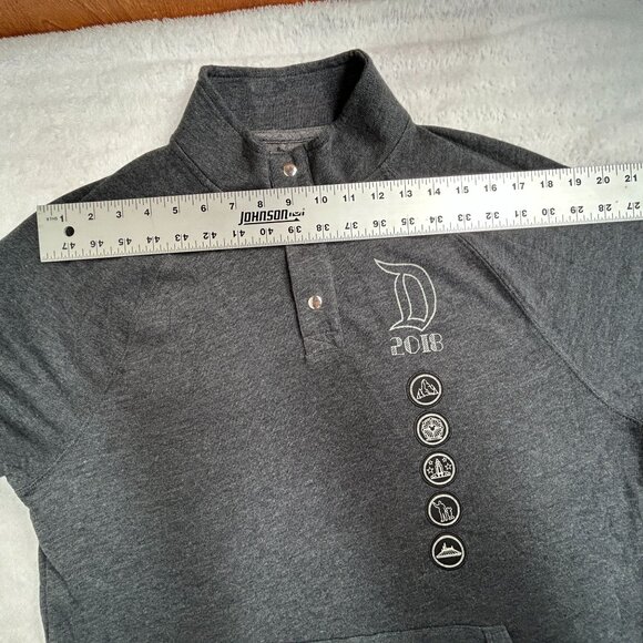 Disney Parks 2018 Mens Gray Pullover Sweatshirt Medium Cotton Blend Long Sleeve - Picture 6 of 8
